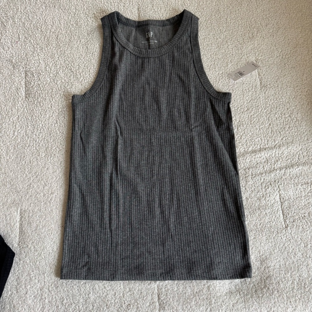 GAP RIBBED muscle TOP